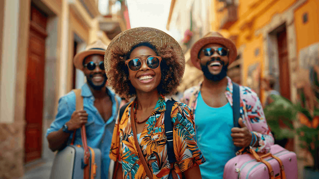 Smiling group